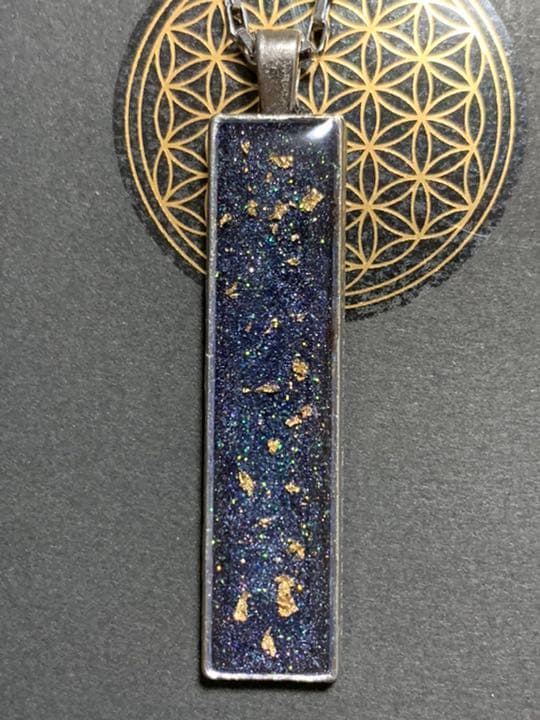 プレートペンダント✨隕石の粉入り✨ギベオン　カンポデルシエロ