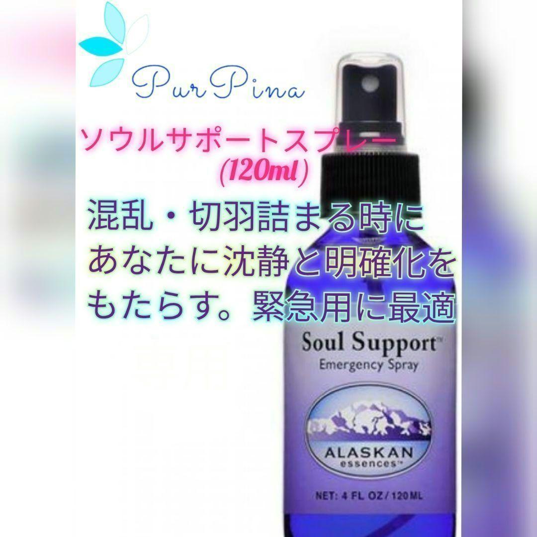 【予約品】ソウルサポートスプレー(120ml)　フラワーエッセンス　アラスカン