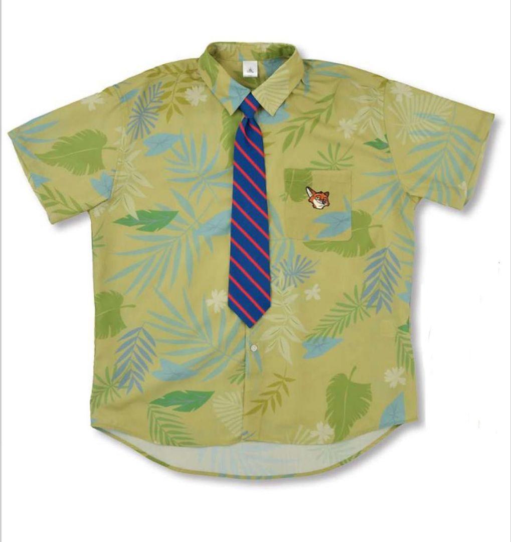 ズートピア　ニック・ワイルド　アロハシャツ