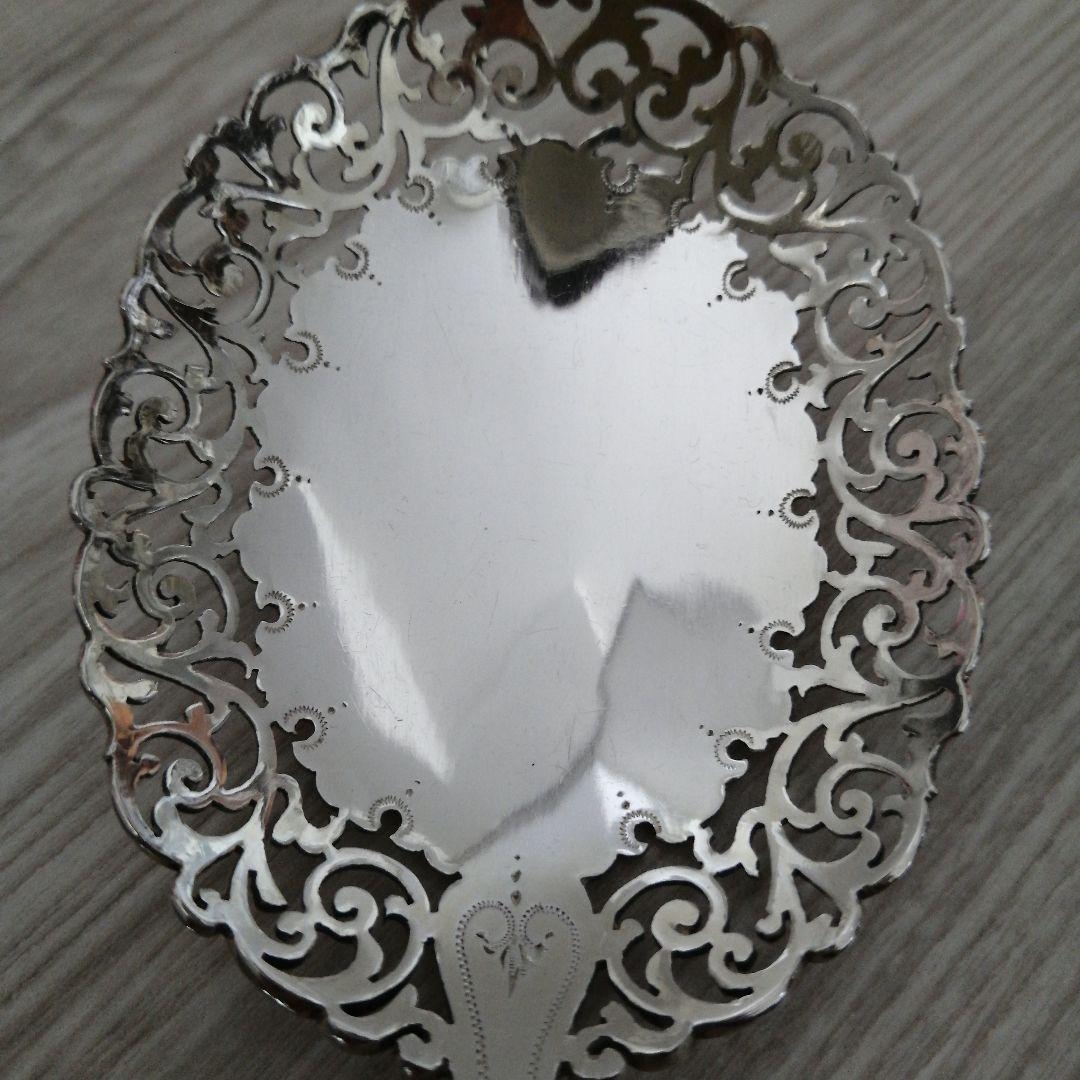 純銀アンティーク　サーバースプーン