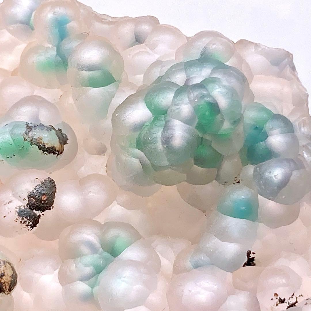 k*u様 『2022年発見』　クリソコラインカルセドニー　原石　鉱物標本　天然石