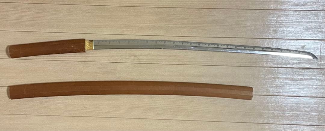 模造刀　居合刀　白鞘　太刀　武具　b523