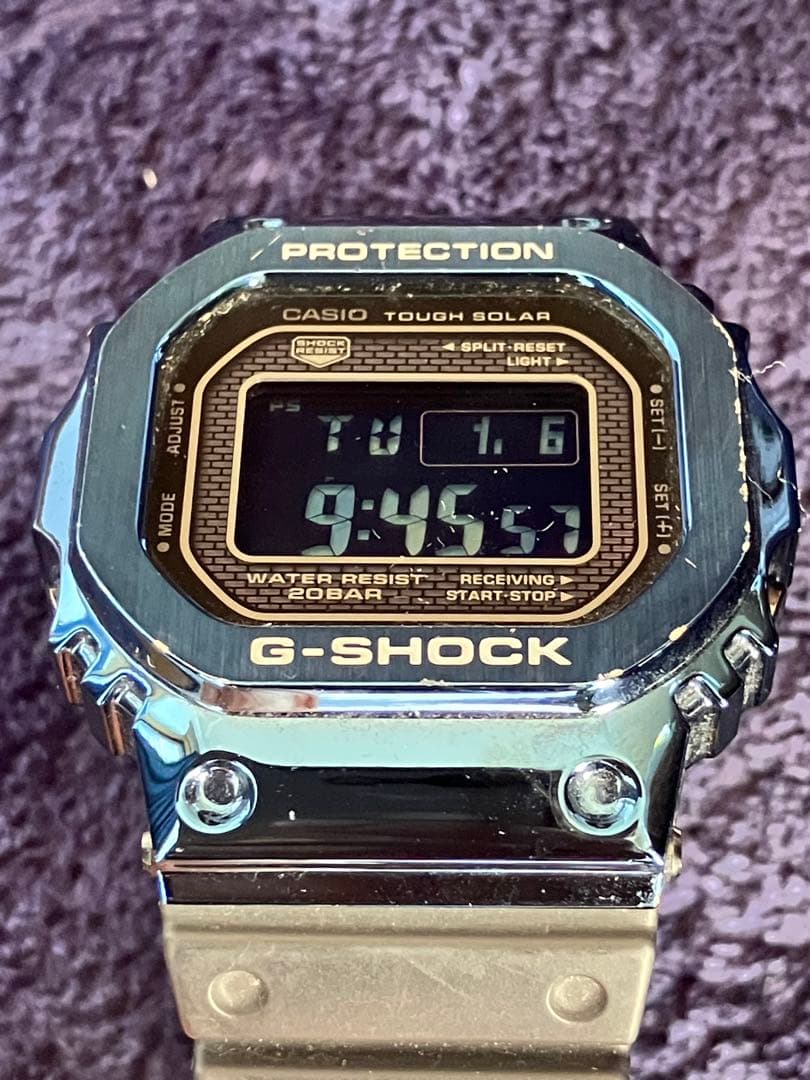 希少・生産終了品⭐︎G-SHOCK GMW-B5000 メタリックブルー