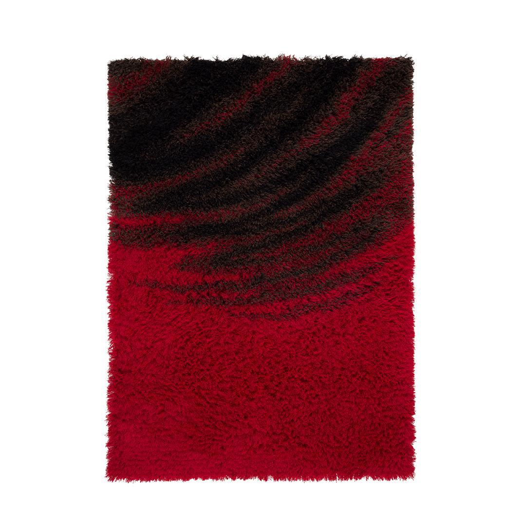 【専用】山形緞通 ken okuyama NAMI Red（M）16.5万