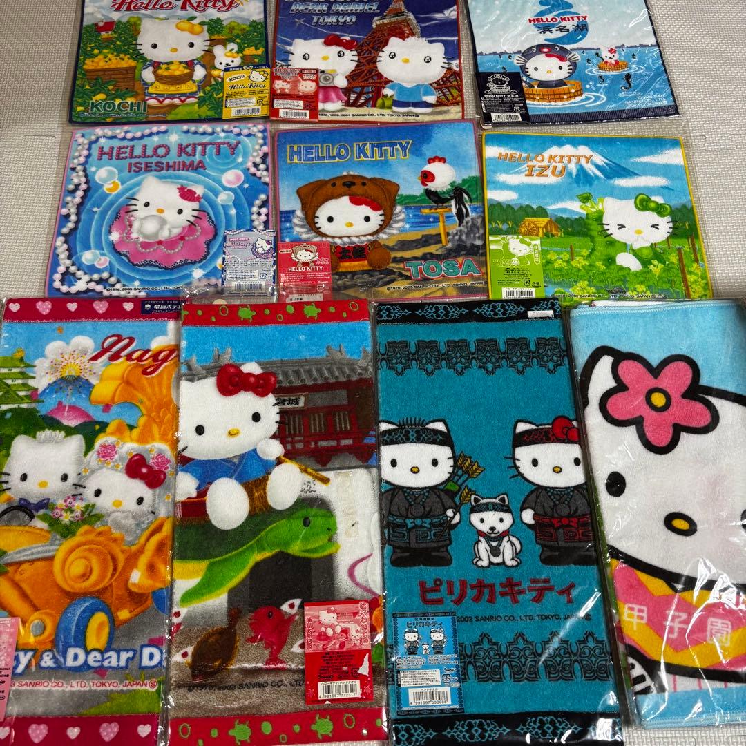 ハローキティ タオル 10枚セット　昭和　レトロ