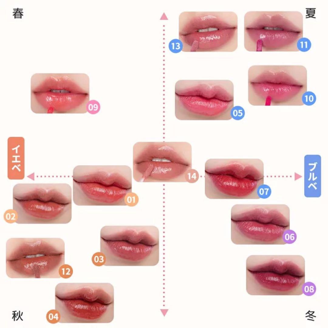 rom& ロムアンド　ティント15点セット