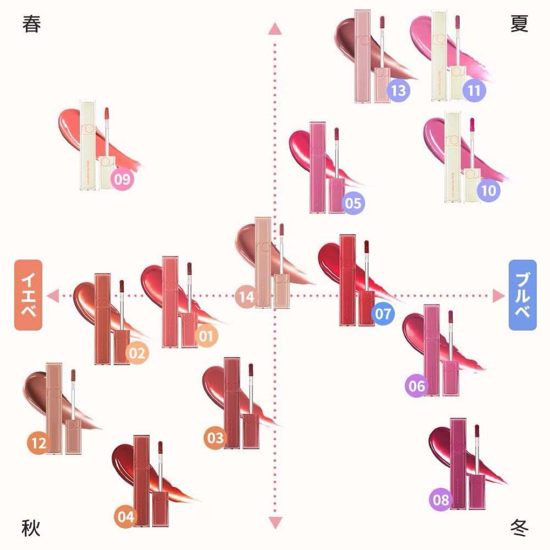 rom& ロムアンド　ティント15点セット