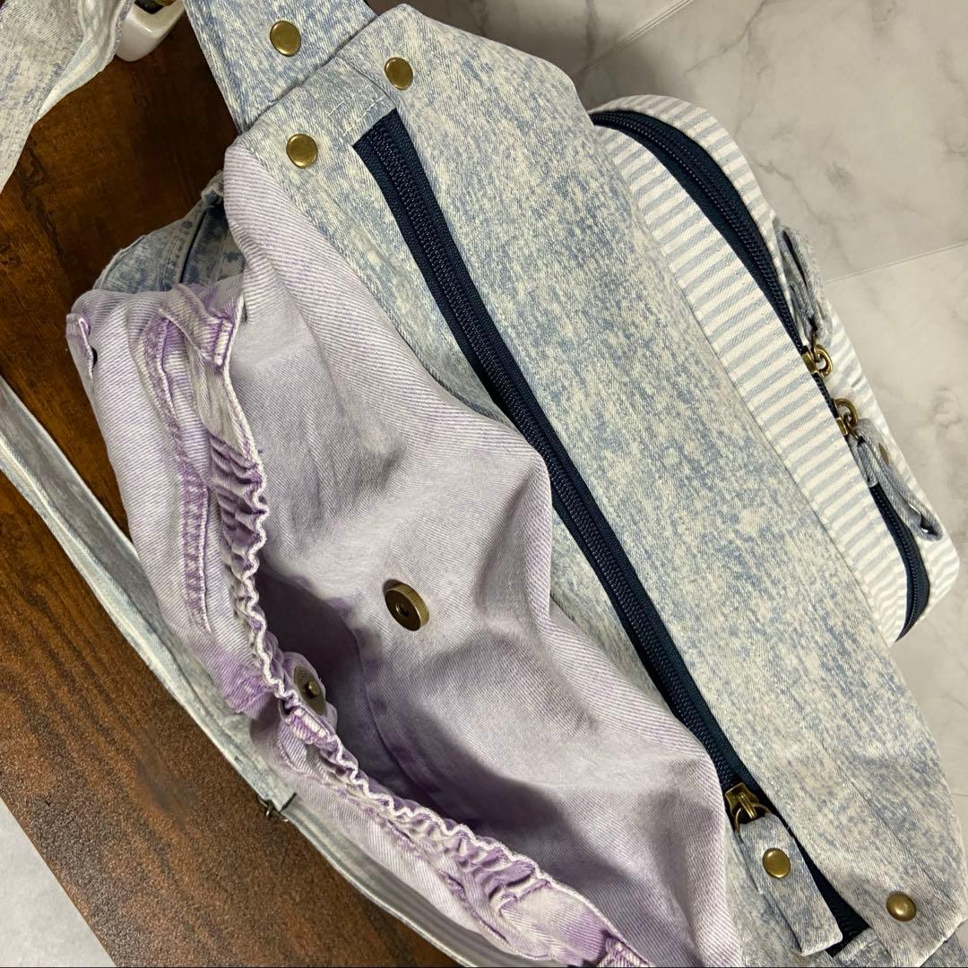 専用*No.41 デニムリメイク【お財布・ショルダーバッグ】ハンドメイド