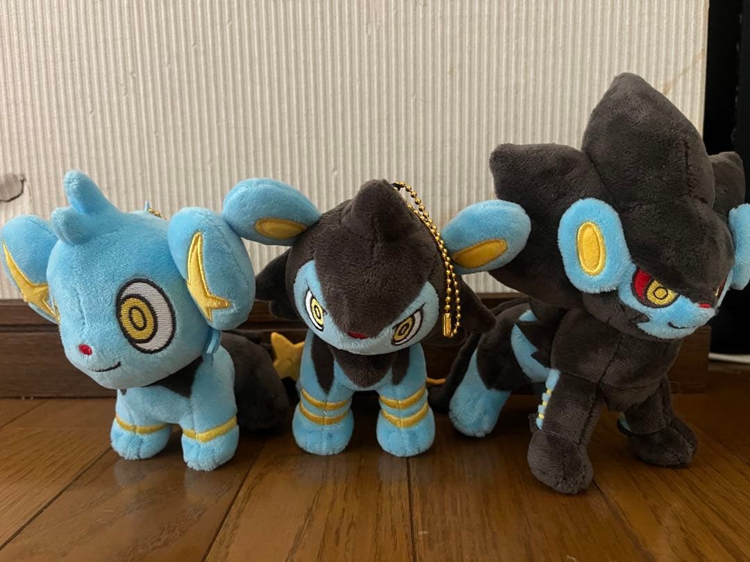 ポケモン　コリンク　ルクシオ　レントラー3点セット