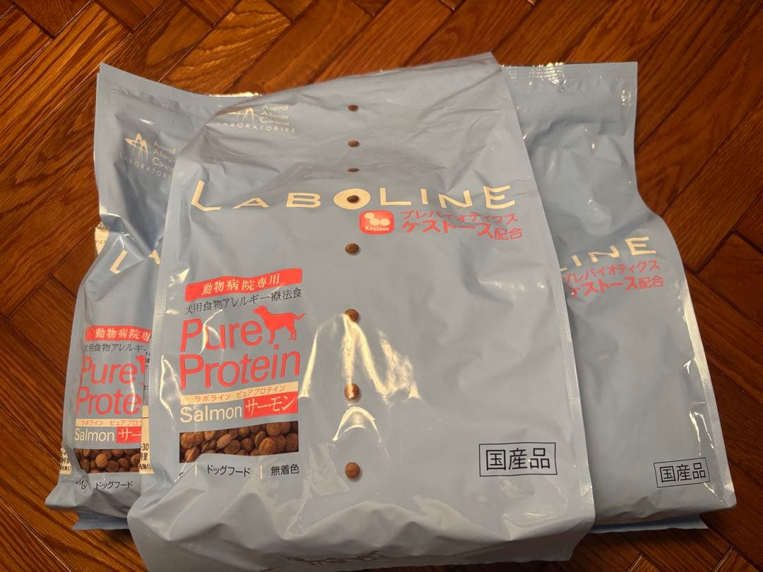 ラボライン ピュアプロテイン サーモン 3kg 3袋