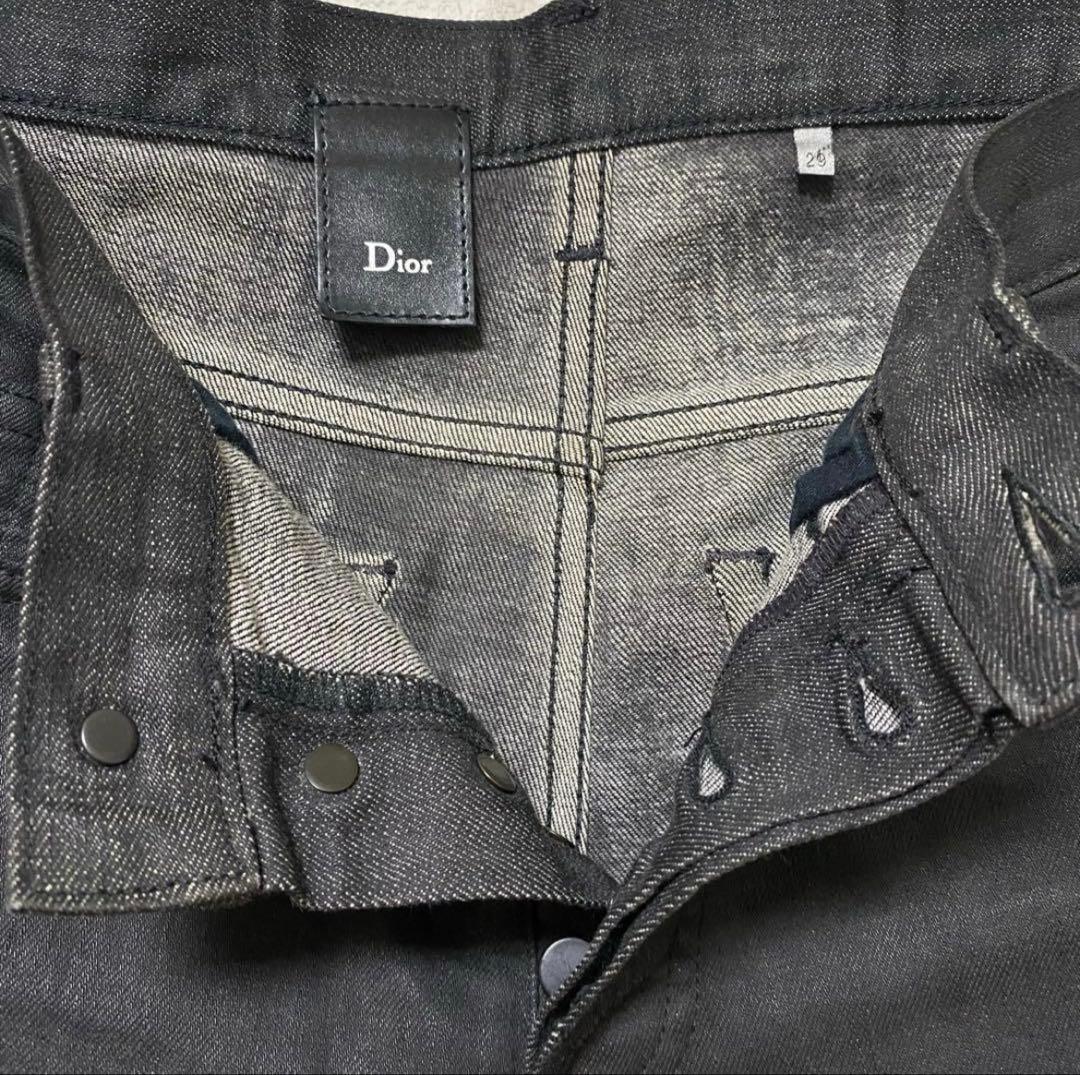 Dior homme 08aw コーティングデニム