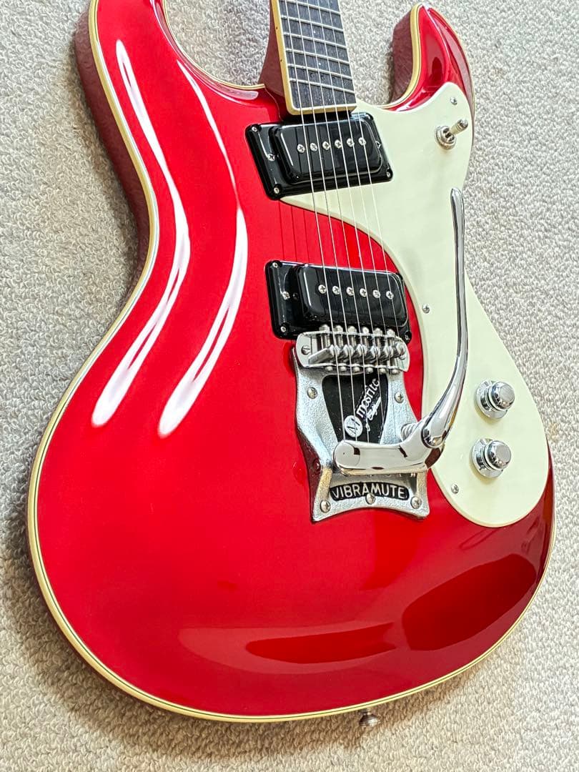 ■美品！USAモズライト 1963リイシュー！演奏動画あり！ハードケース付