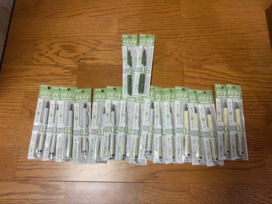 ぺんてる　TUFF タフ　限定色18本セット