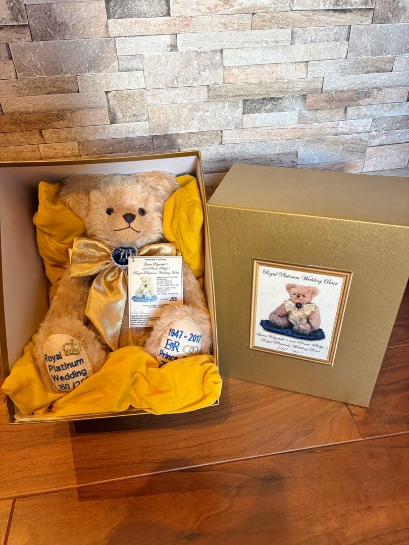 Hermann イギリス王室　限定テディベア