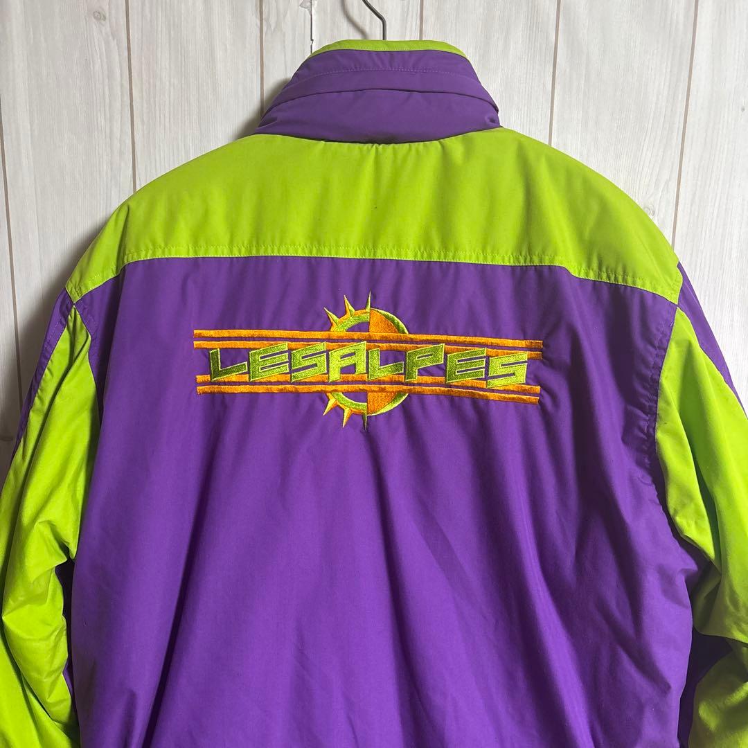 希少90sオールドOLD SALOMONヴィンテージスノージャケットバブルウェア