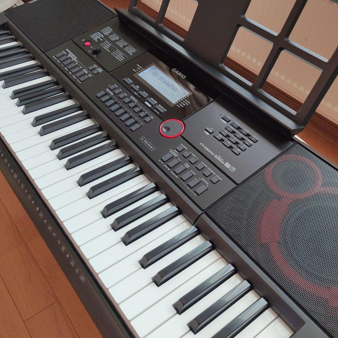 CASIO CT-X3000 61鍵盤 電子キーボード