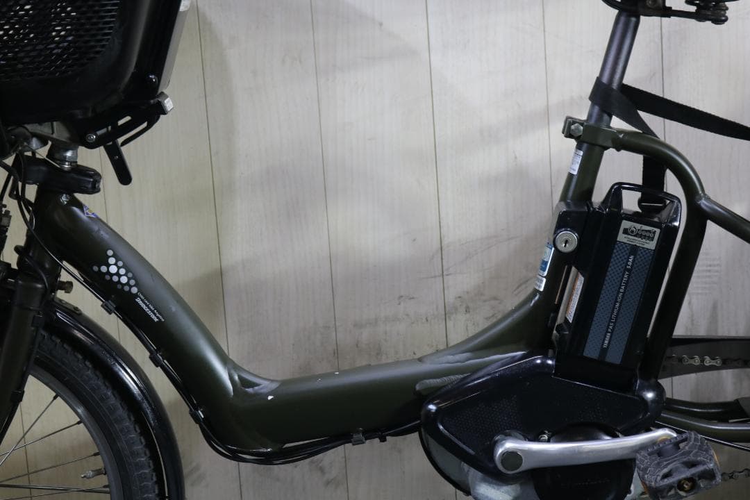 ブリヂストン アンジェリーノプティット e A20L84 8.7AH 無光沢緑