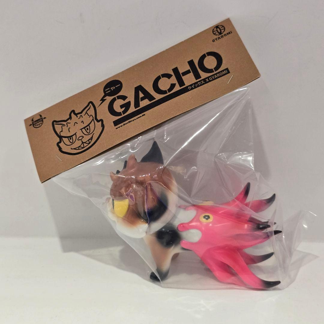 GYAROMI DEVIL TOYS GACHO ガチョ ソフビ 三毛猫