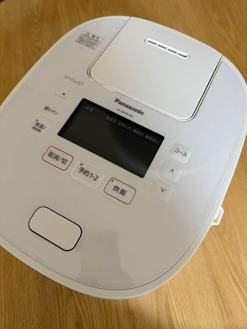 Panasonic Wおどり炊き SR-MPW180 炊飯器　液晶パネル　一升