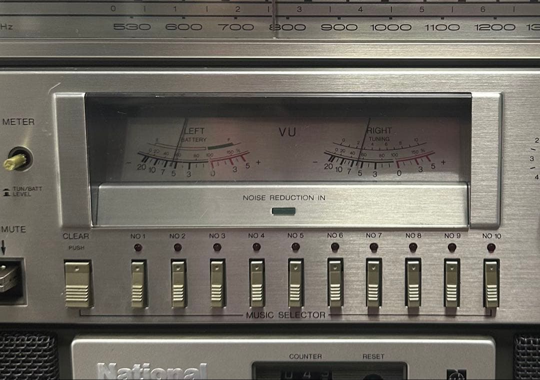 美品未使用近い！NationalナショナルRX-5700ラジカセメンテナンス済み