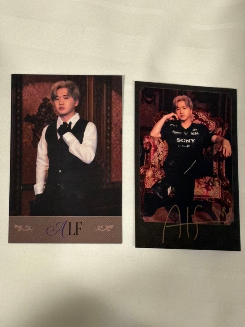 第五人格 REJECT 缶バッジ フォトカード Alf サイン入り