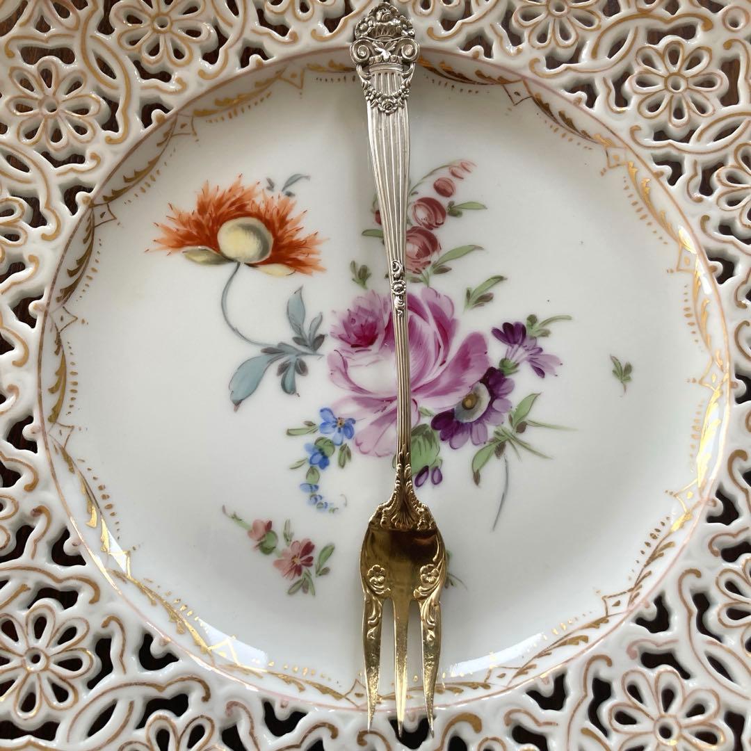 Towle ian 純銀カクテルフォーク