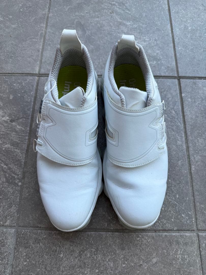 FootJoy 男性用ゴルフシューズ ホワイト27センチ