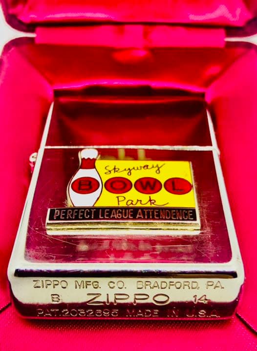 ロカビリー♠︎ボーリングクラブ♠︎エナメル七宝メタル\"50sスタイル