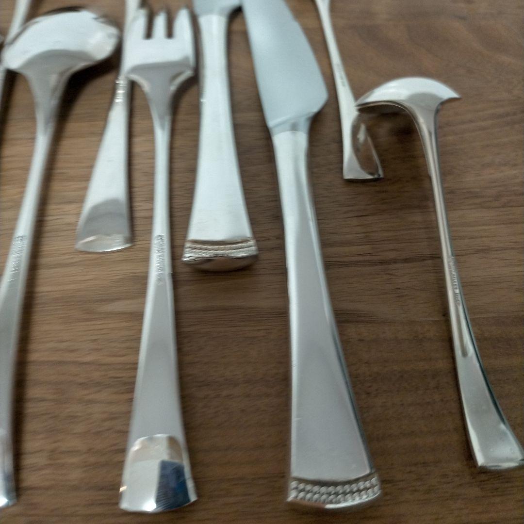 純銀ラッキーウッド シドニー 16本カトラリーセット