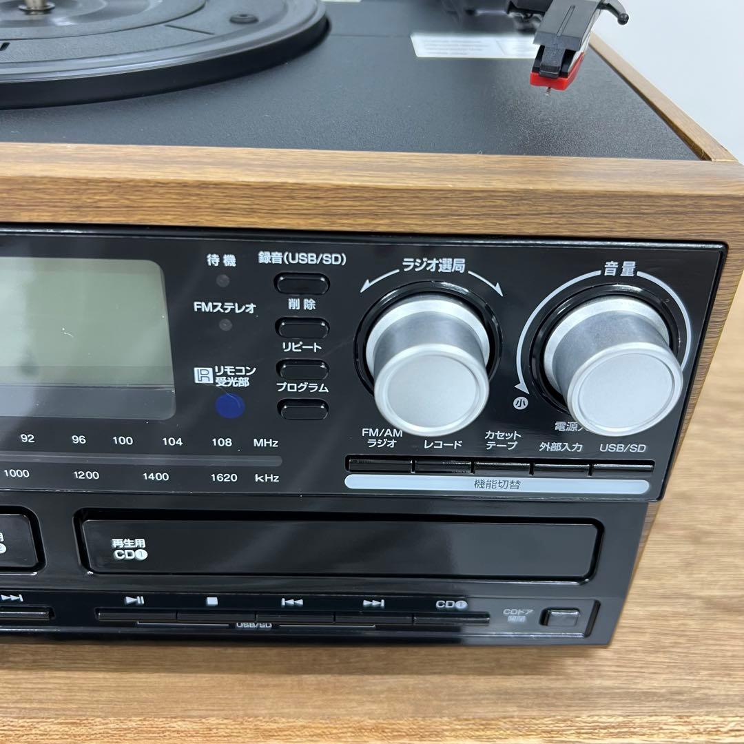 DCT ダブルCD 録音機能付 マルチレコードプレーヤー DCT-7000W