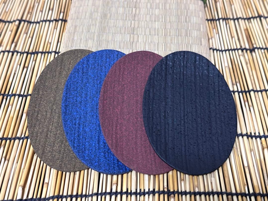 菊地保寿堂奥山清行デザインティーポット げんじss 茶托 月 ４枚 セット販売