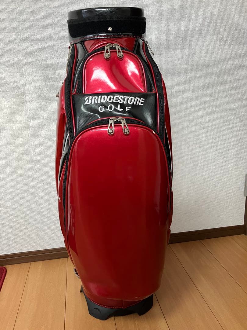 BRIDGESTONE (ブリヂストン )ゴルフ キャディバッグ レッド