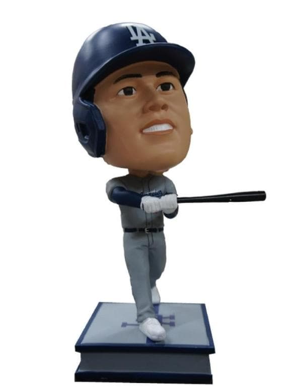 特大サイズ　大谷翔平 ボブルヘッド MLB公式 ドジャース アウェー 24cm