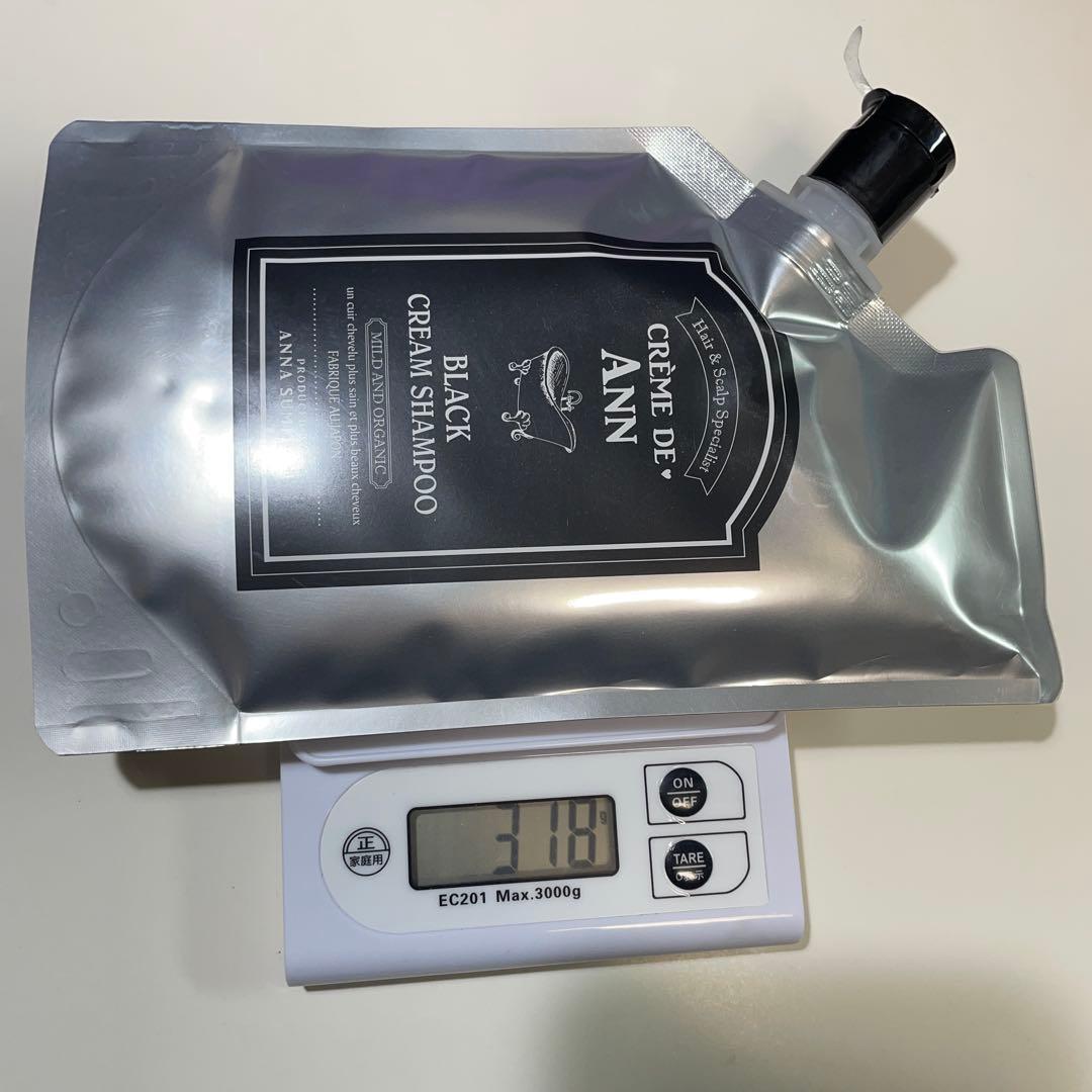 【新品・未使用】クレムドアン ブラック クリーム シャンプー 300g×3個