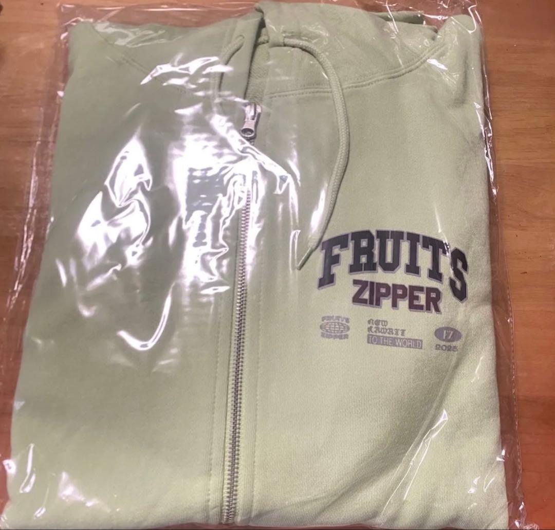 櫻井優衣 推しアピ hoodie FRUITS ZIPPER フーディー