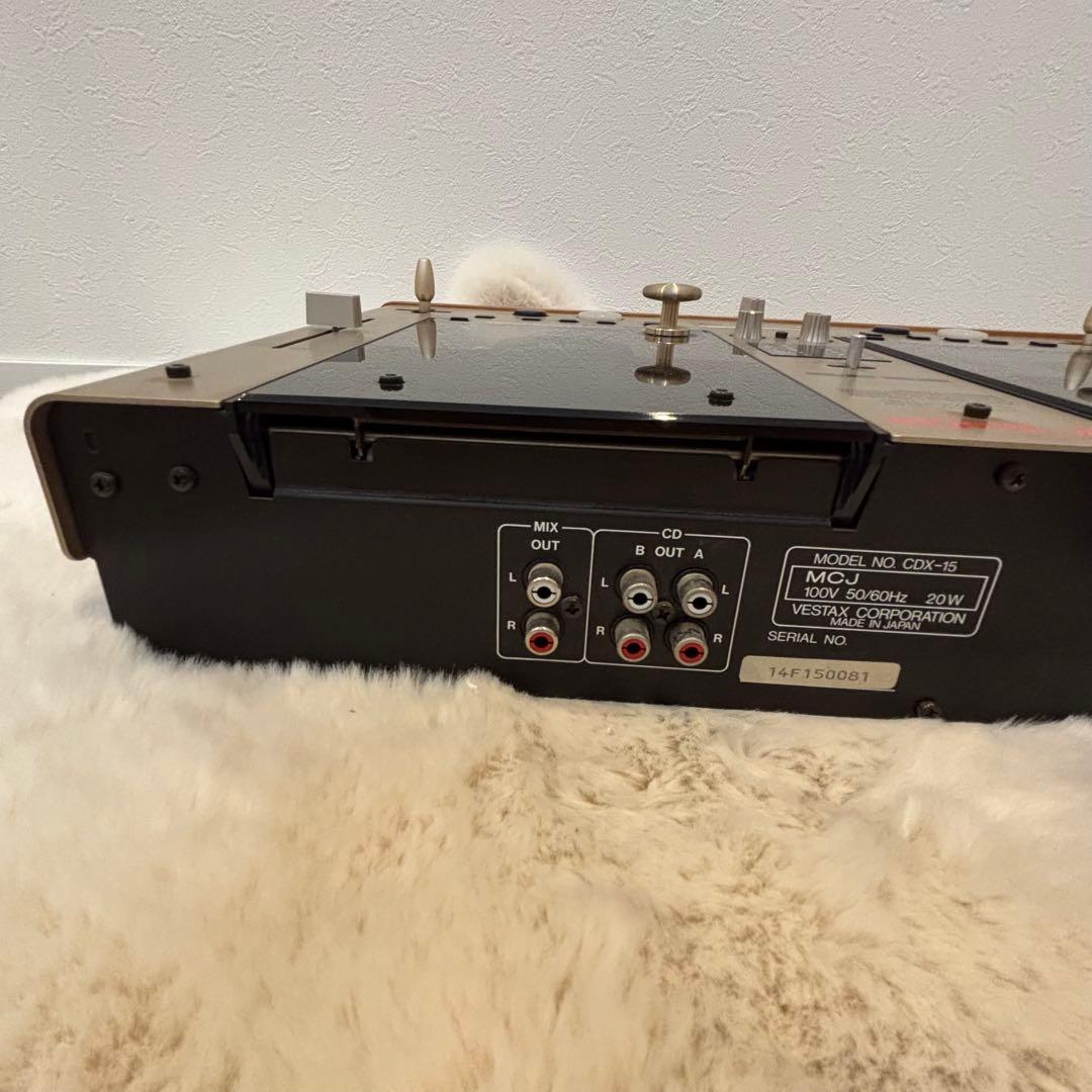 【美品】vestax CDXー15