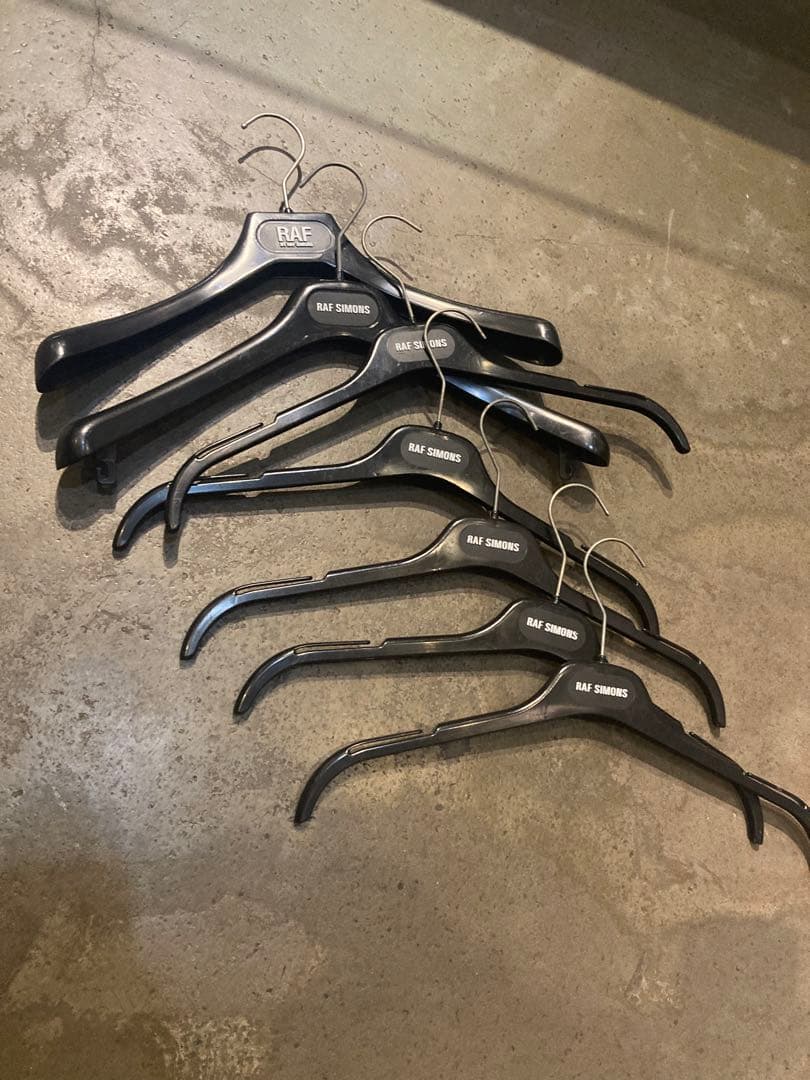 RAF SIMONS ラブシモンズ 美品 ハンガー 7本セット+2本
