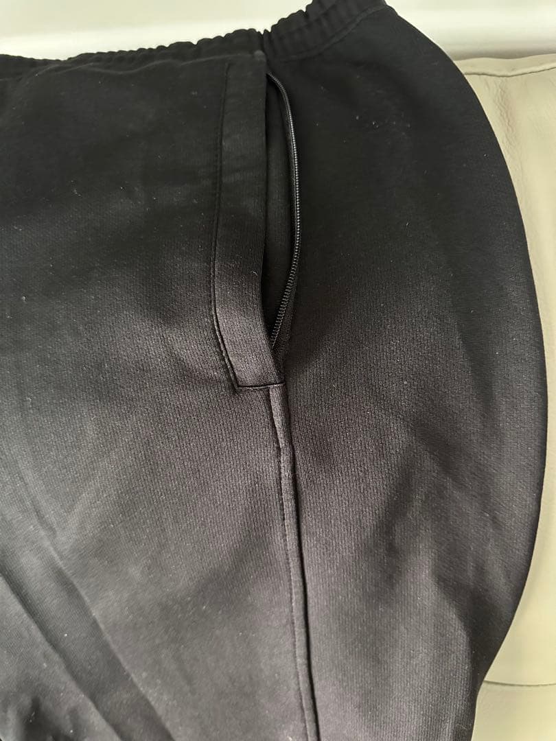 【適品】がまかつ ジャージ スーツ LL（XL）ブラック　GM-3324