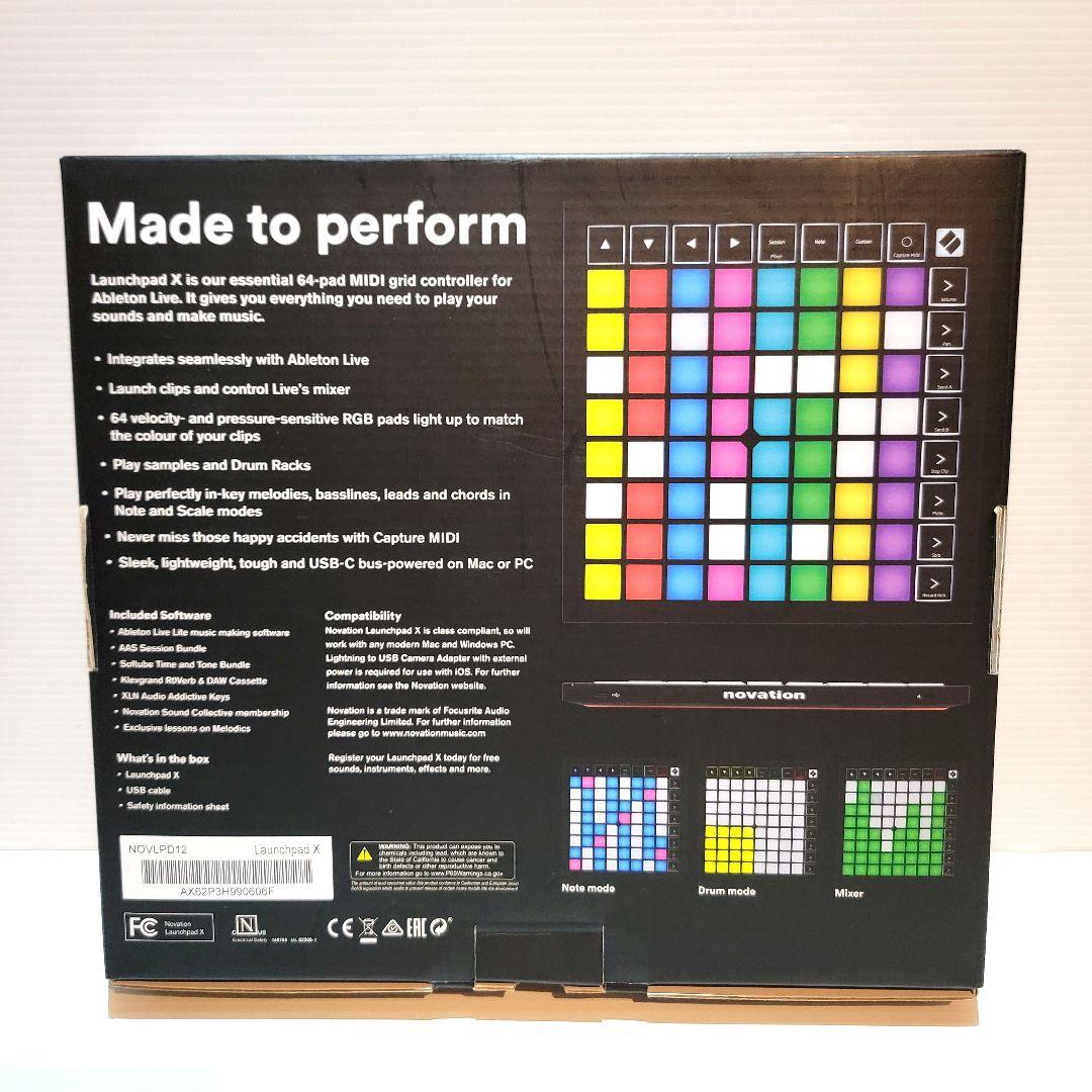 【ほぼ新品】Novation Launchpad X