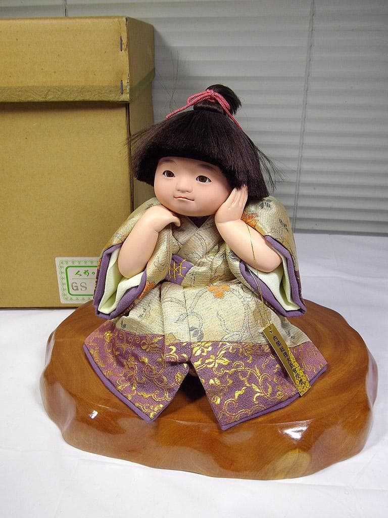 表情人形 市松人形　齊藤公司作 五月人形「夢」 武者人形