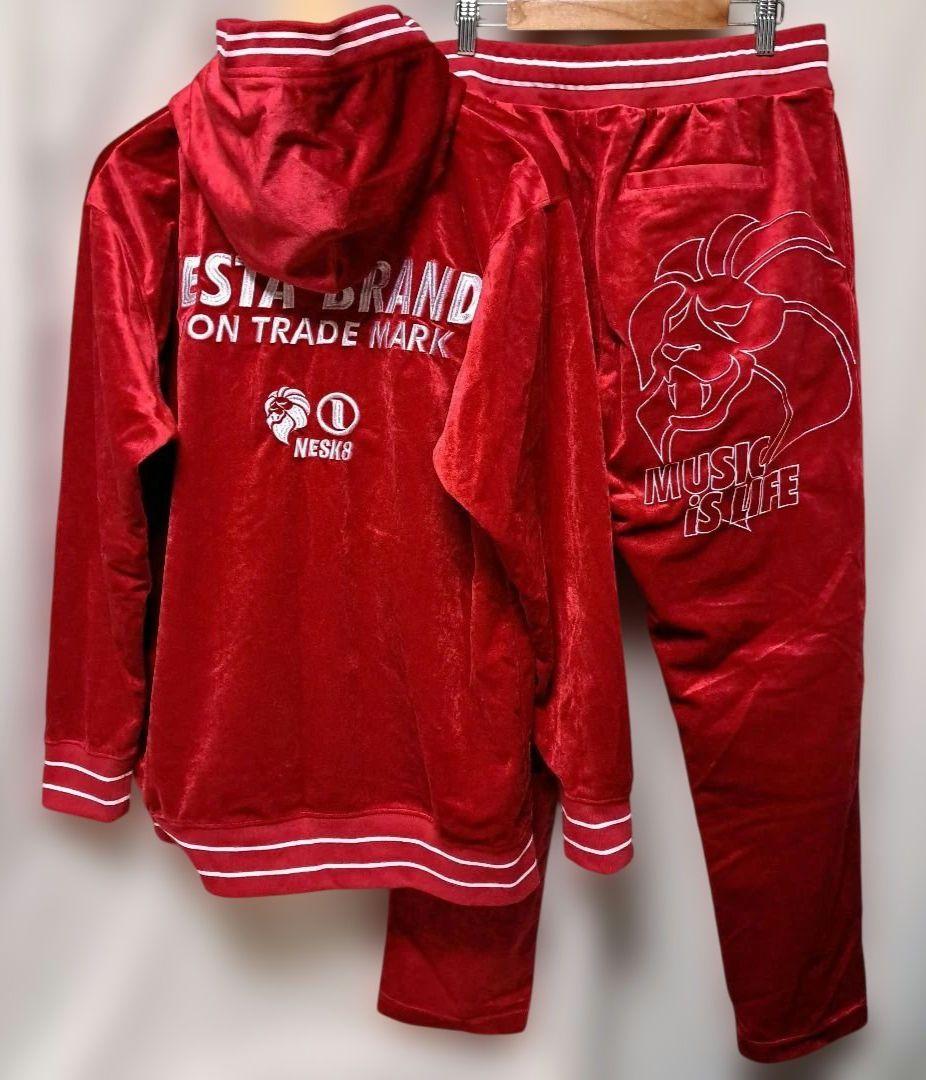 レア！ネスタブランド NESTABRAND ベロアセットアップ 上下セット