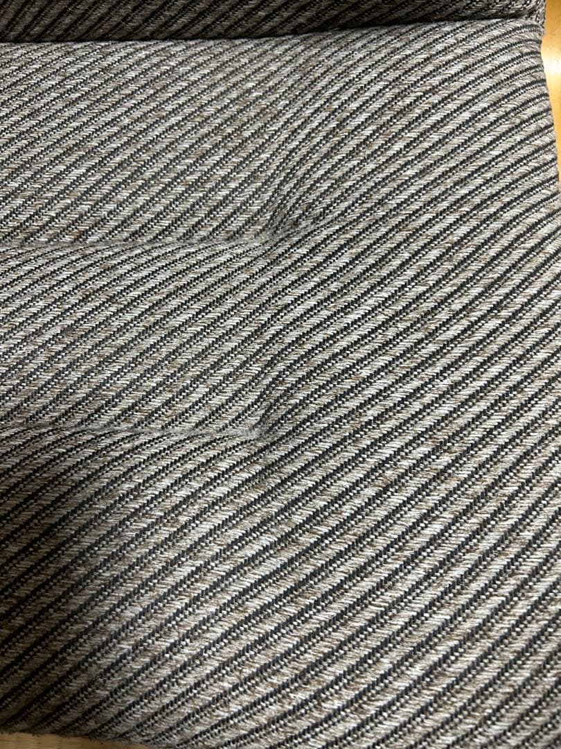 クッション付き座椅子　通販生活　中古品　新日本木工