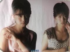 中森明菜　Ｂ２ポスター　デビュー販促宣伝非売品ポスター