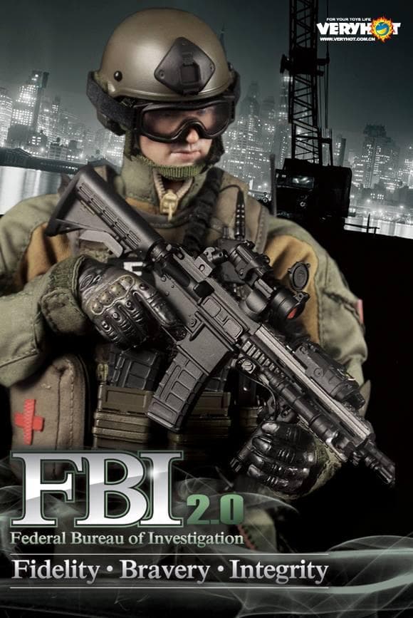 ミリタリー VERY HOT 1/6 FBI VERSION2.0 VH-1027