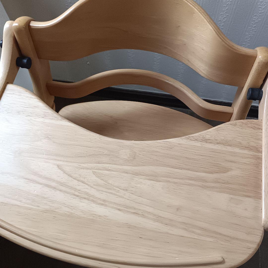 美品✦大和屋　すくすくチェアプラス　テーブル＆ガード付