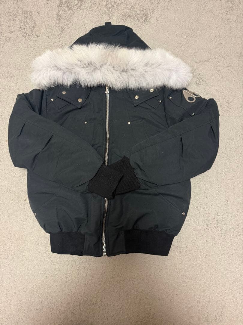 Moose Knuckles ホワイト ダウンジャケット