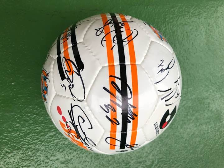 エスパルス選手サイン入りボール