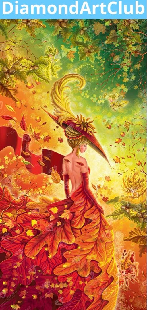 ダイヤモンドアートクラブ　Magic Autumn キット