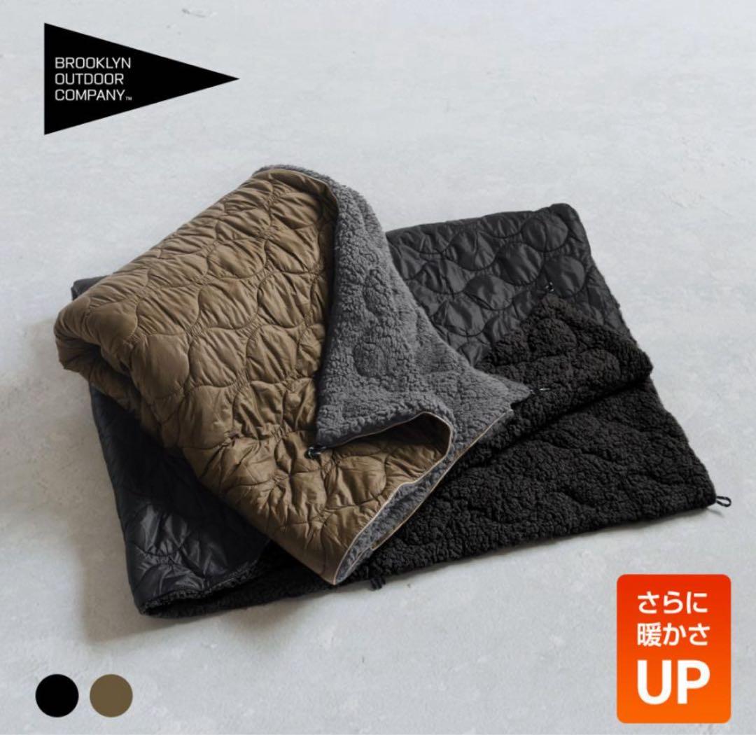 ブルックリンアウトドアカンパニー エコダウン サーマルシェルパブランケット