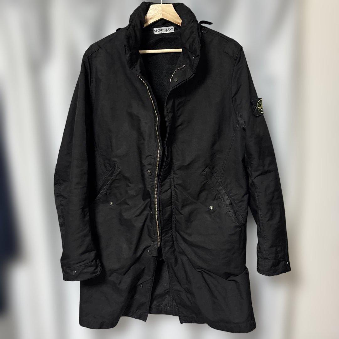 ストーンアイランド ブラック コート　M